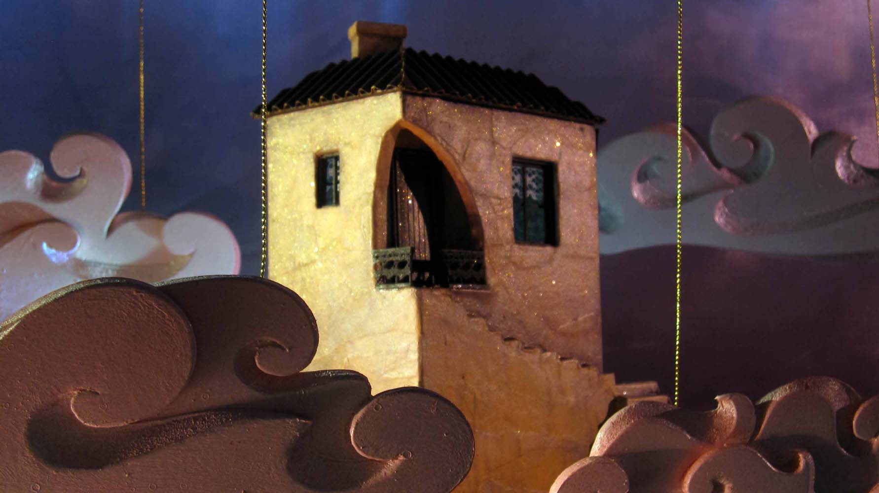 LONELY TOWER ...miniature set